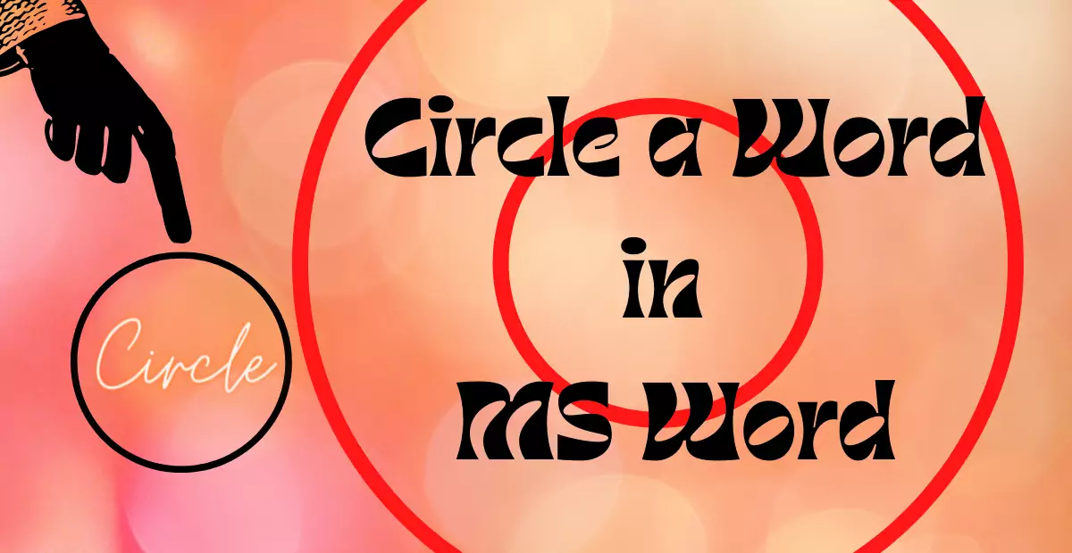 how-to-circle-a-word-in-ms-word-hindireadings