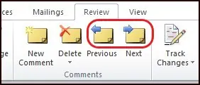 comments in Word