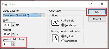 Slide Numbers