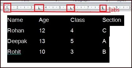 Convert Tabbed Text into Table
